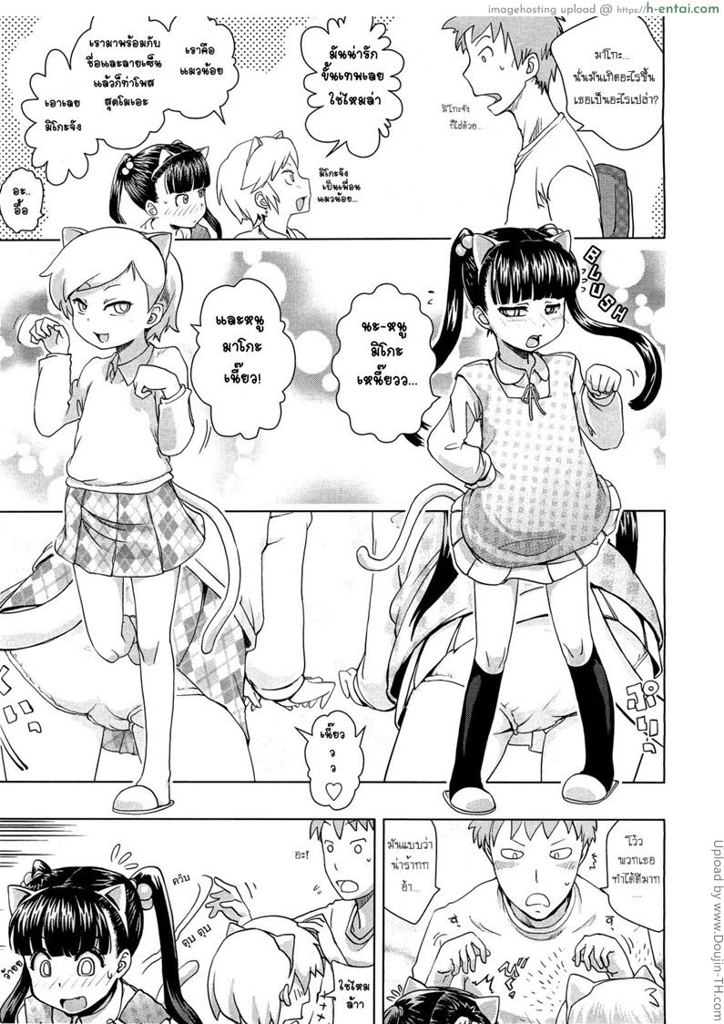 อ่านโดจิน ความลับของพี่กับแมว Tanoshii ♡ Neko Gokko หน้า 3