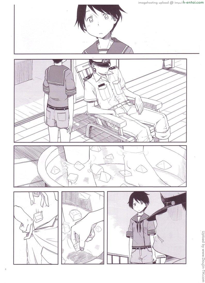 อ่านโดจิน เอาก่อนพัก แรงยังเหลือ Tokonatsu Kantai หน้า 3