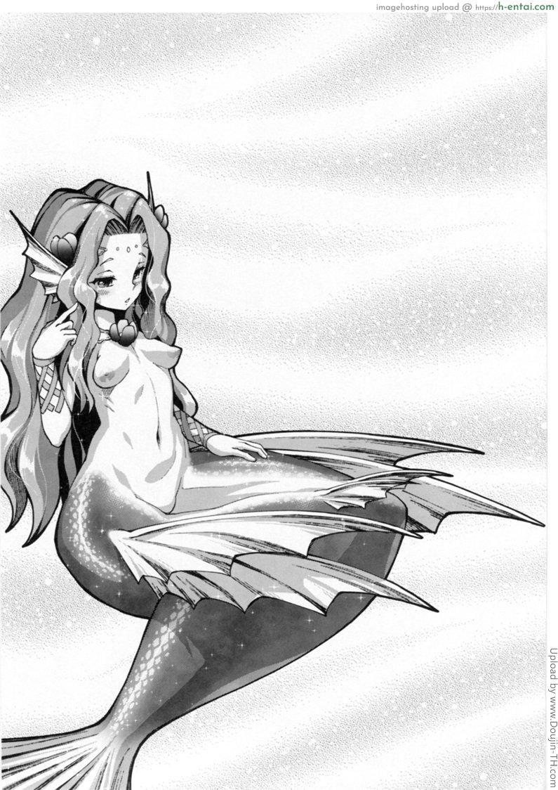 อ่านโดจิน เงือกสาวอยากตั้งท้อง (C84) [Erdelied (Nenemaru)] mermaid mating หน้า 2