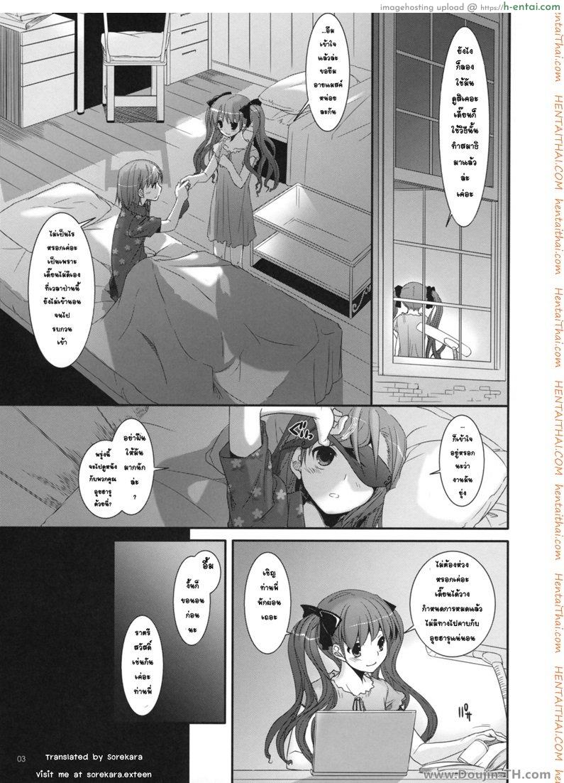 อ่านโดจิน ครั้งแรกในวันเดทแรก (C77) [Digital Lover (Nakajima Yuka)] D.L. action 50 (Toaru Majutsu no Index) หน้า 2