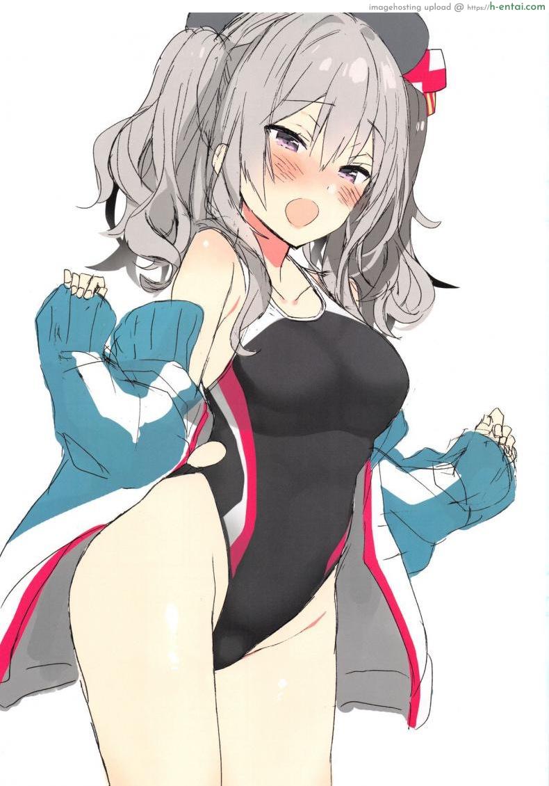 อ่านโดจิน คาชิมะจังกับข่าวลือที่เป็นจริง [ciaociao (Araki Kanao)] Kyouei Mizugi na Kashima-chan wa Tottemo H (Kantai Collection -KanColle-) หน้า 2