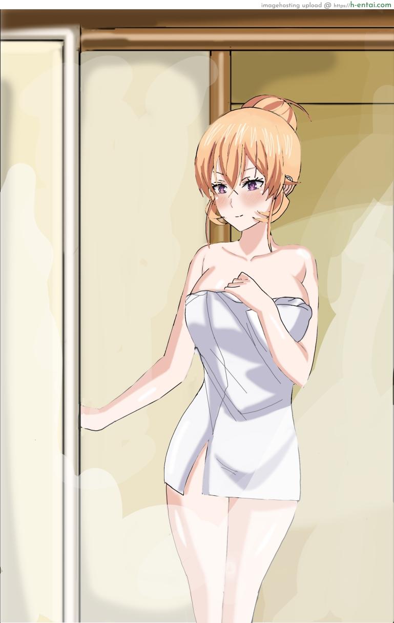 อ่านโดจิน โซมะ x นาคิริ [Hiyori chan)] Somaxerina hot spring (Shokugeki no Soma) หน้า 2