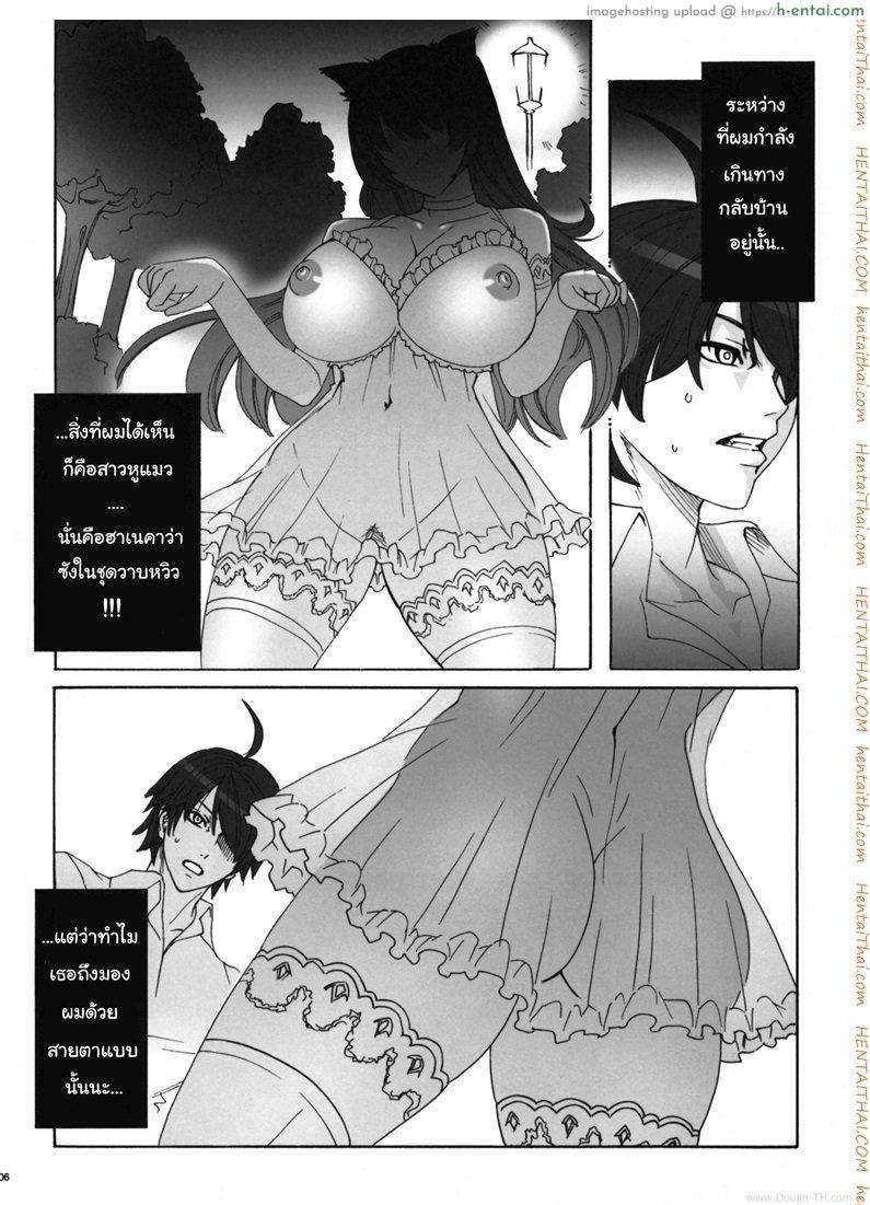 อ่านโดจิน วิญญาณแมวยึดร่างสาว [Fei] Soumonogatari Sono Ni (Bakemonogatari) หน้า 3
