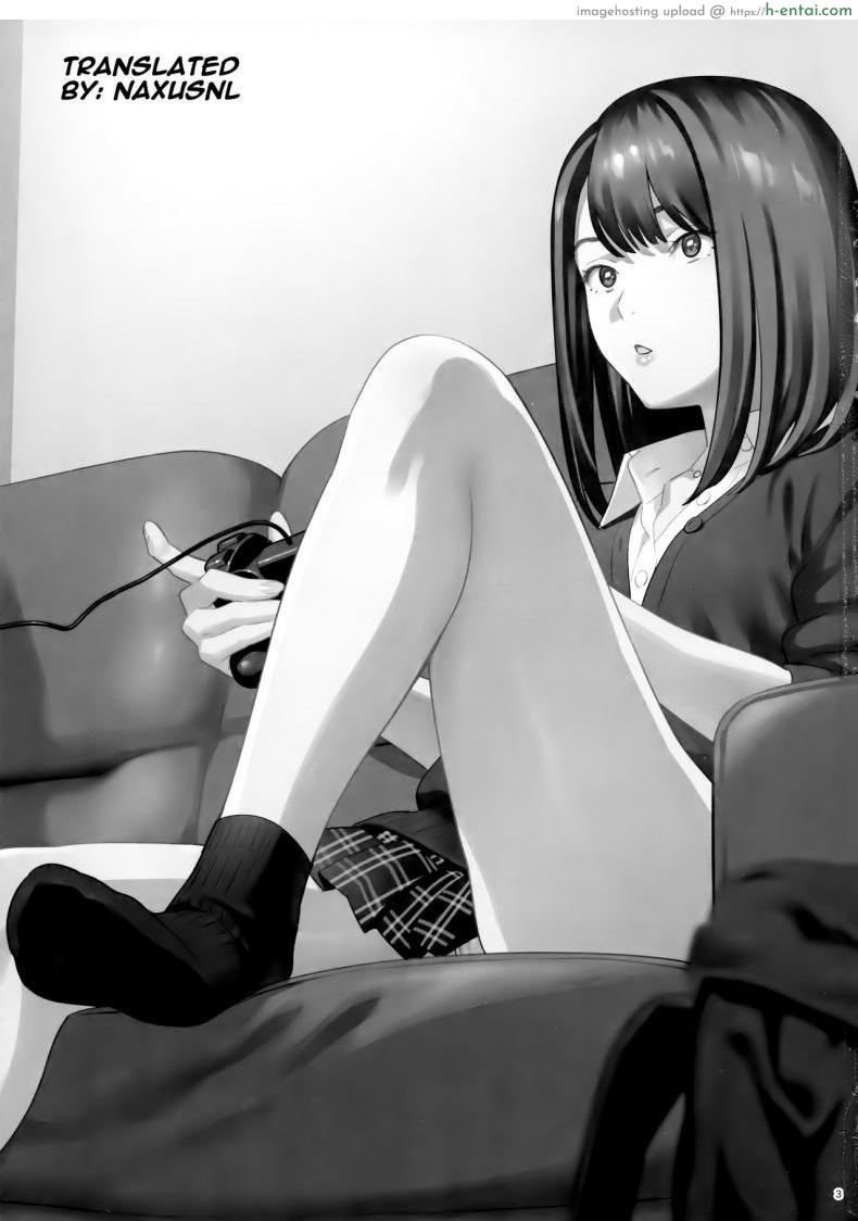 อ่านโดจิน มีสาว JK มาหลบที่บ้าน [Hito no Fundoshi (Yukiyoshi Mamizu)] Tonari no JK ni Odosarete Irihiraretemasu หน้า 2