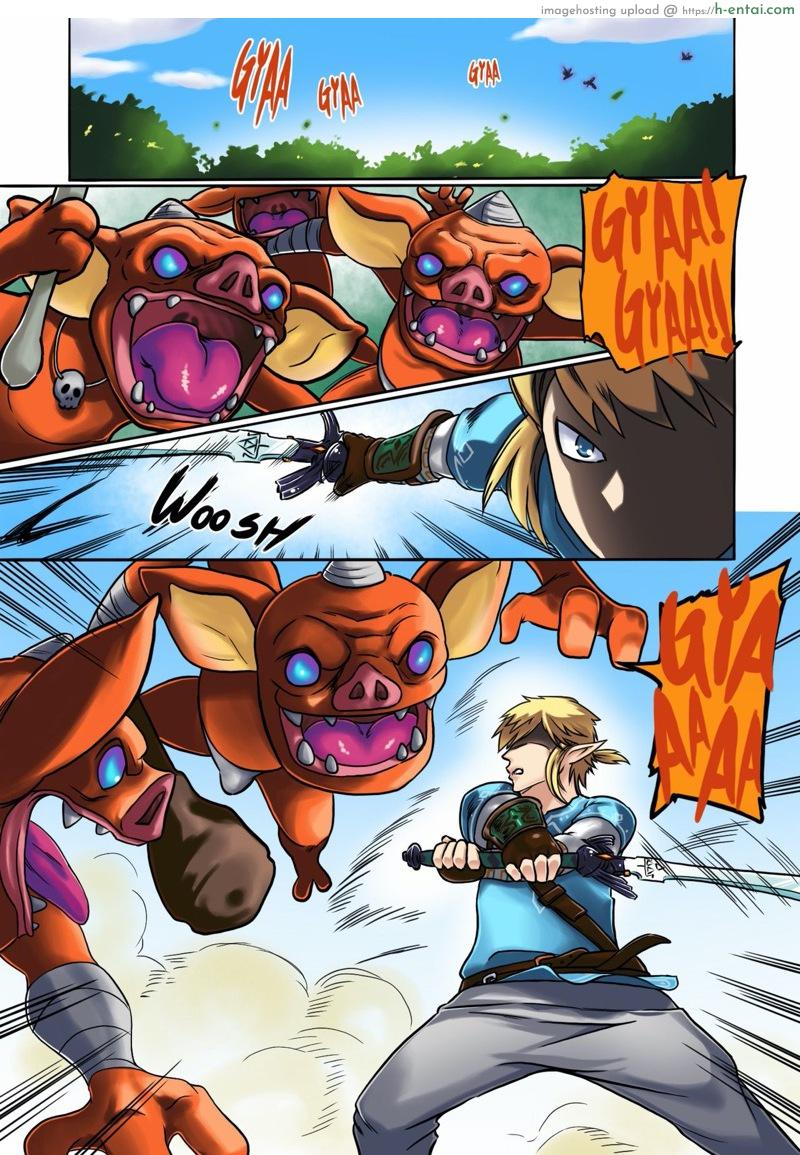 อ่านโดจิน นายต้องปกป้องชั้นไม่ใช่หรอ (C93) [UU-ZONE (nuezou)] Ee Ketsu. | Dat Ass. (The Legend of Zelda: Breath of the Wild) หน้า 2