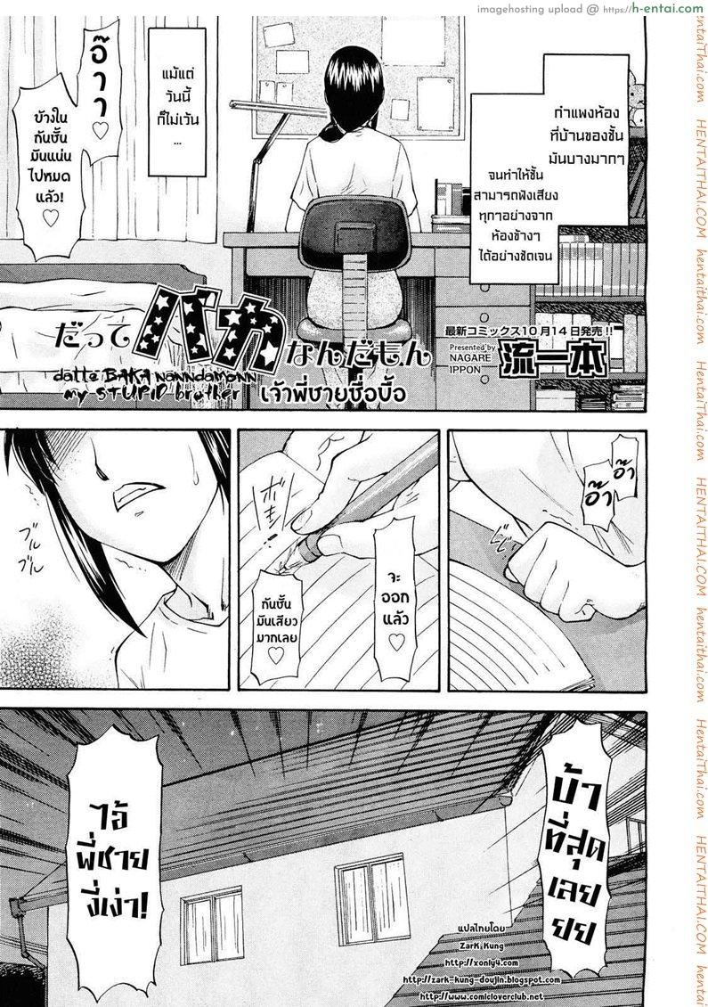 เจ้าพี่ชายซื่อบื้อ [Nagare Ippon] Datte Baka Nandamon | My Stupid Brother (COMIC Aun 2011-10)