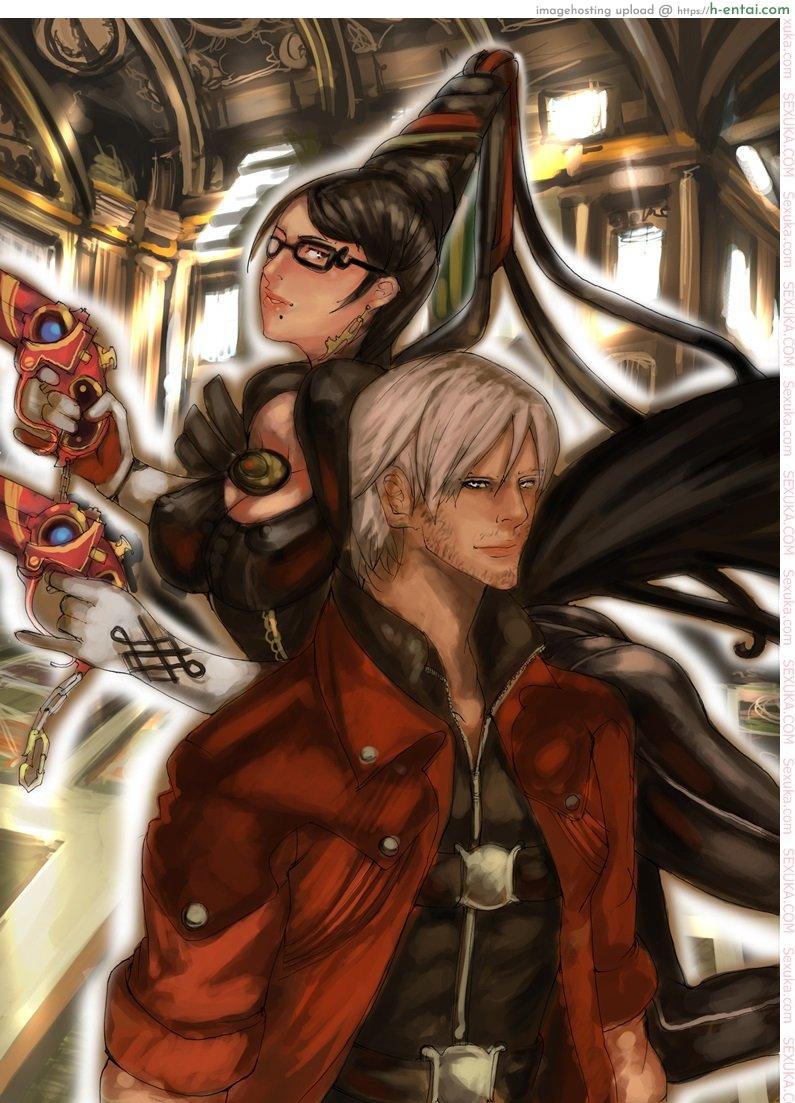 บาโยเน็ตต้า x ดันเต้ [Tnt-Nameless03] Bayonetta vs Dante