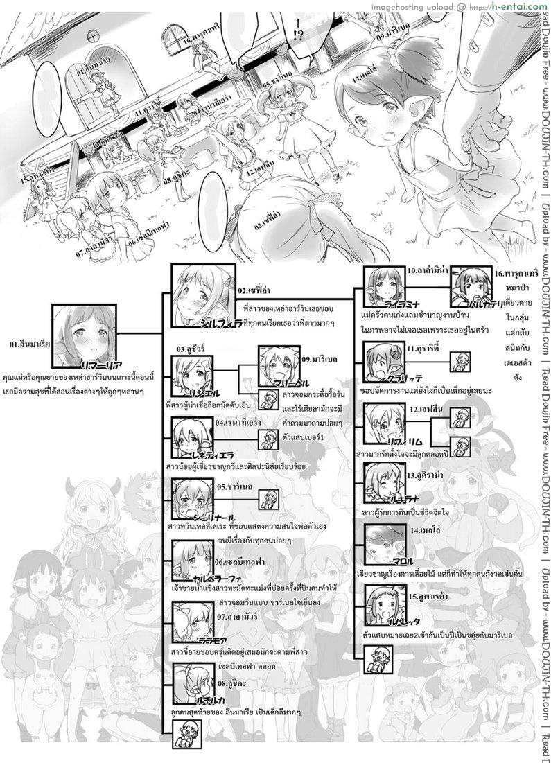 อ่านโดจิน เกาะหรรษาของเหล่าฮาร์วิน 2 จบ Rei no Shima ni Draph ga Futtekita 2 หน้า 3