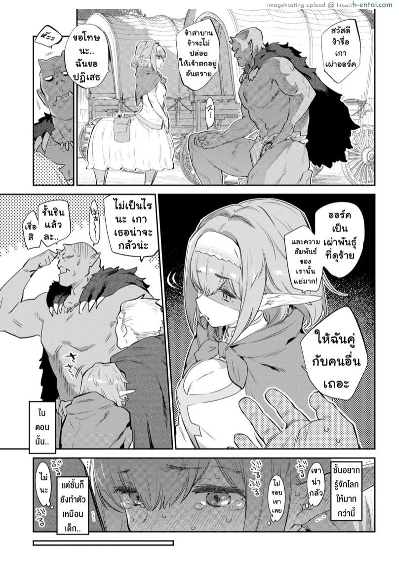 อ่านโดจิน มอนสเตอร์สาวต่างโลก ตอนที่ 1 ออร์คที่รักของชั้น [Mizone] Otherworldly Maidens Itoshi no Orc-sama 1 [THAI] หน้า 4