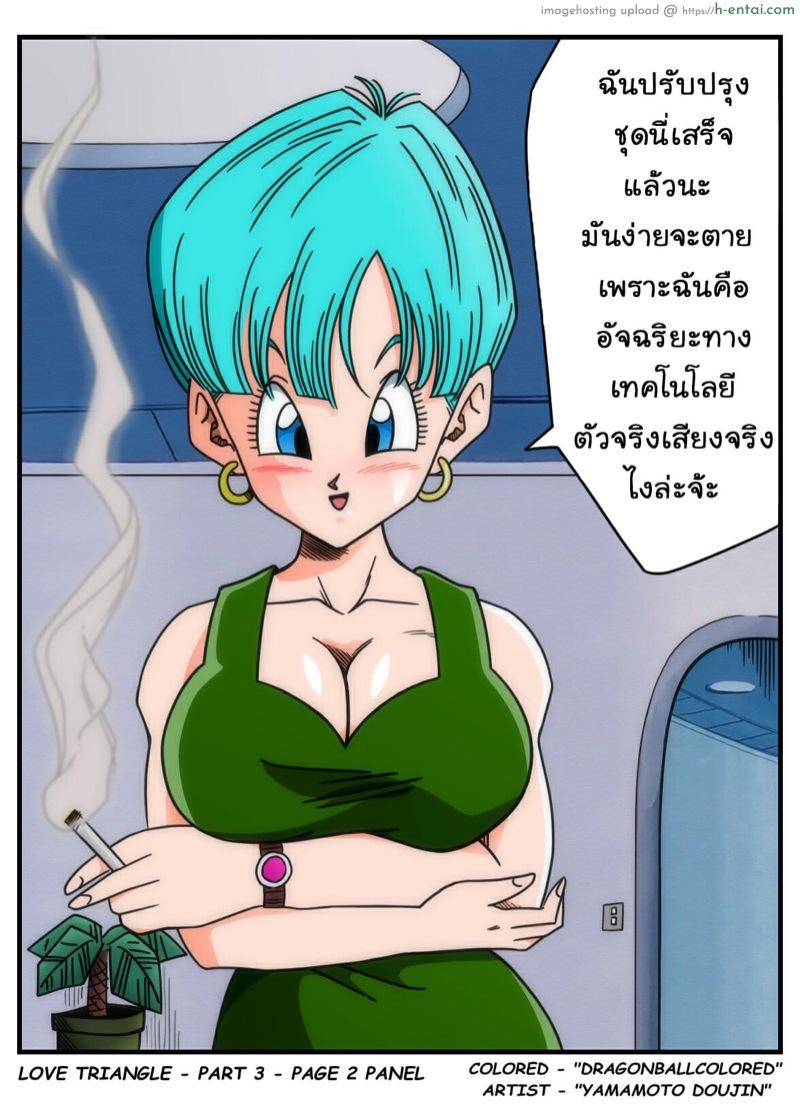อ่านโดจิน หีใครจะอร่อยที่สุด กับสาวสาวสาว 3 [Yamamoto] LOVE TRIANGLE Z PART 3 (Dragon Ball Z) หน้า 4
