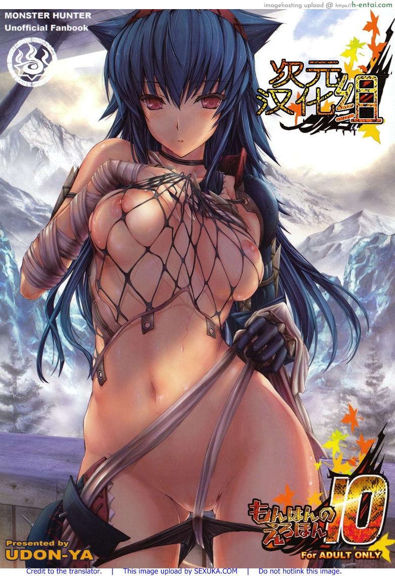 นักล่าสายอ่อย 10 – ค้างคืน (C79) [UDON-YA (Kizuki Aruchu, ZAN)] Monhan no Erohon 10 (Monster Hunter)