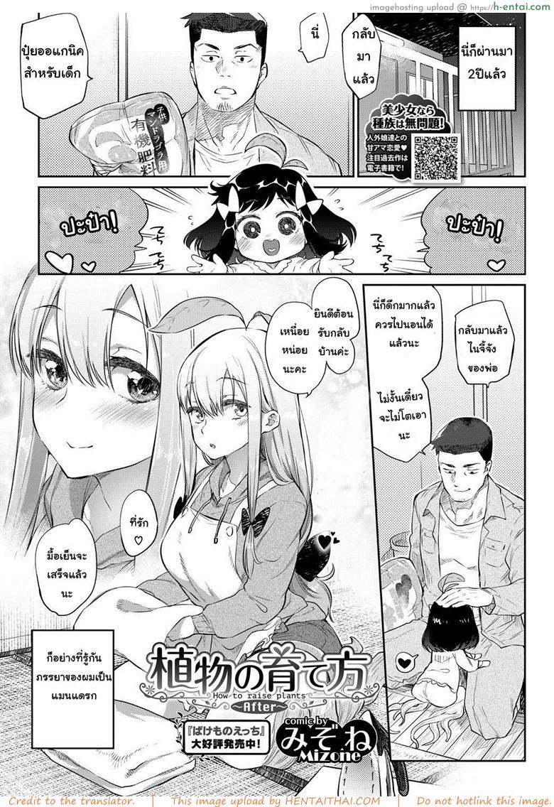 พืชมีชีวิต ผักก็มีหัวใจ 2 [Mizone] Shokubutsu no Sodatekata – How to raise plants ~After~ (COMIC BAVEL 2018-06)