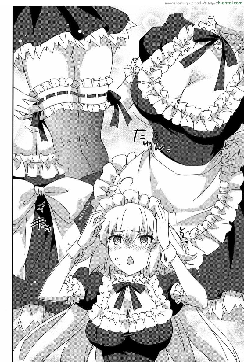 อ่านโดจิน เมดฌานจัง พร้อมให้บริการ [Zahhatorute (Morinaga Ramune)] Gohoushi Maid Jeanne-chan | Maid Jeanne-chan, At Your Service (Fate/Grand Order) หน้า 5