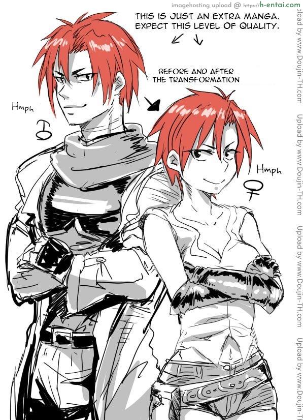 อ่านโดจิน หนุ่มสวยกับออร์คโสด [Saku Jirou] TS-ko + Rakugaki Manga [constantly] หน้า 2