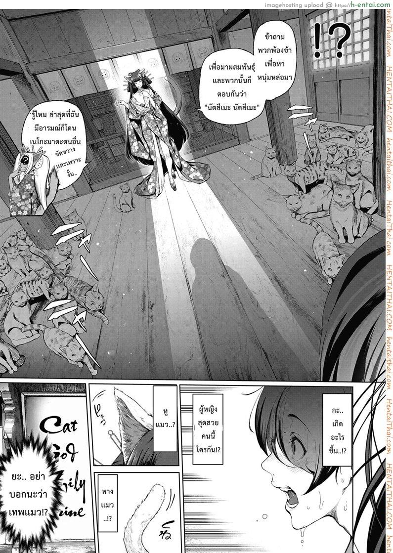 อ่านโดจิน ให้เทพแมวช่วยรีดน้ำ [Suzuhane Suzu] Boy Meets Nyaa God | Boy meets Cat Goddess (COMIC ExE 04) หน้า 3