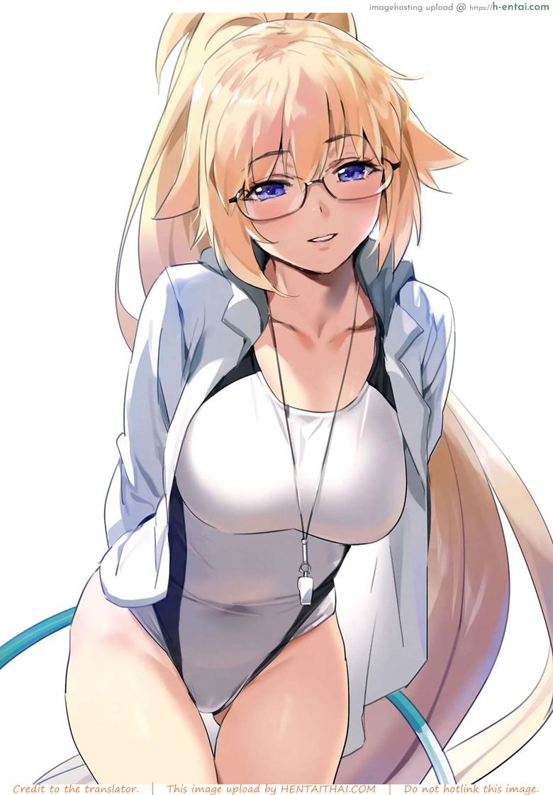อ่านโดจิน ซัมเมอร์กับสองสาว (COMIC1☆14) [OrangeMaru (YD)] Summer Lesson (Fate/Grand Order) หน้า 2