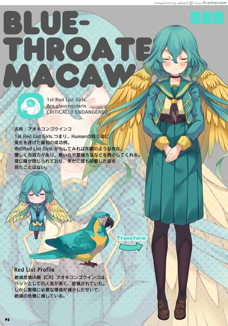 อ่านโดจิน วิธีการอนุรักษ์และผสมพันธุ์นก [7th;MINT (Midoriha Mint, Shigeta)] MACAW;EDUCATION หน้า 2