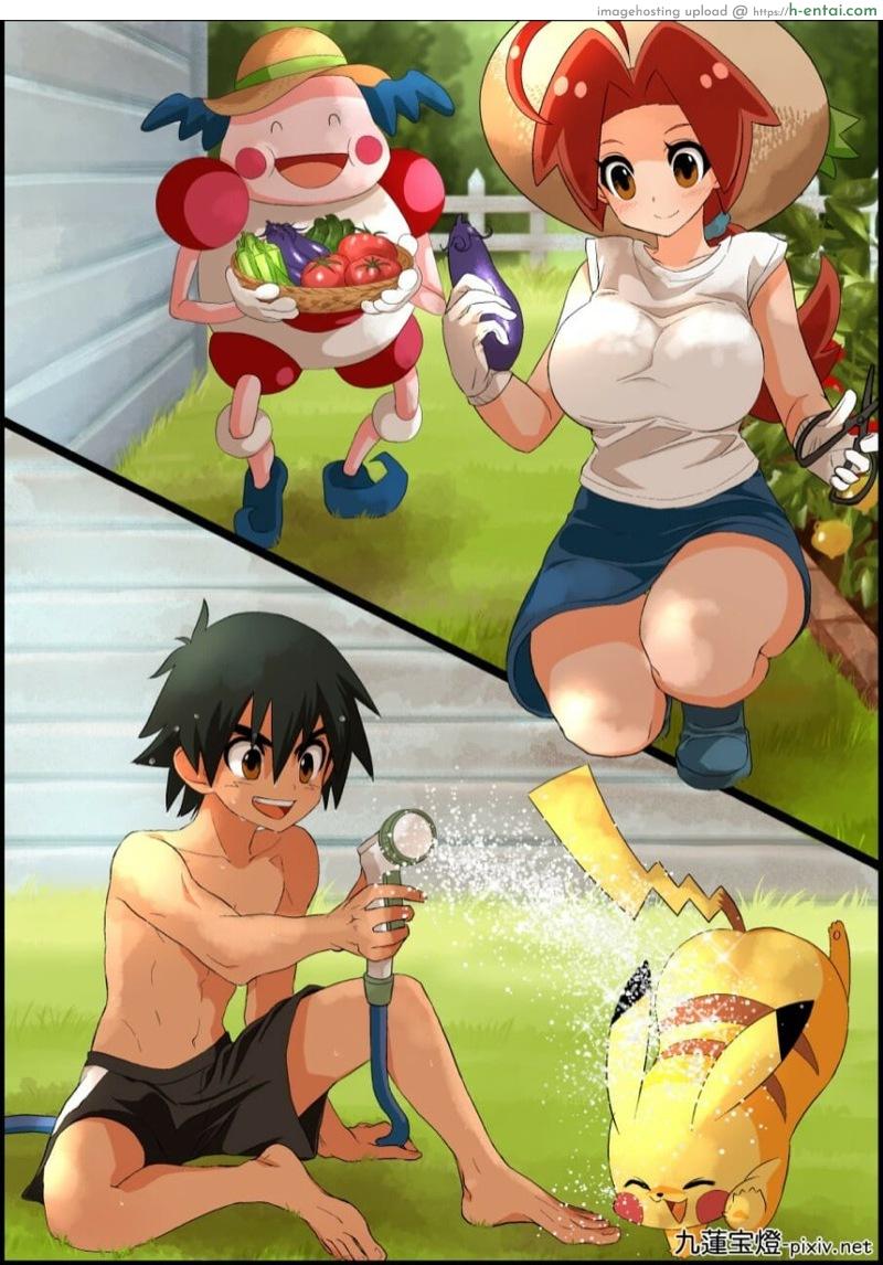 ซาโตชิคนรักเเม่ 5 サトハナえろ漫画⑤