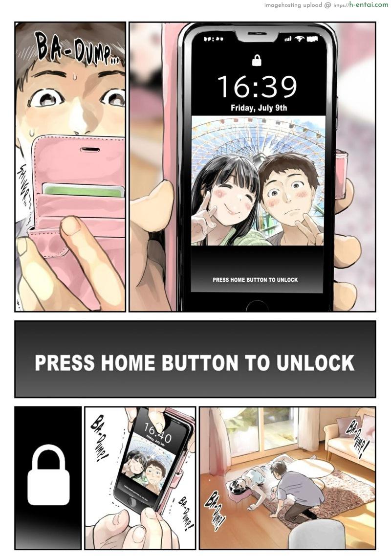 อ่านโดจิน แอบดูแชทแฟน สุดแสนสะเทือนใจ 1 [Chocoro] Kanojo no SmaPho o Nozoita dake nano ni | I Just Snooped through Her Smartphone – Part 1 หน้า 4