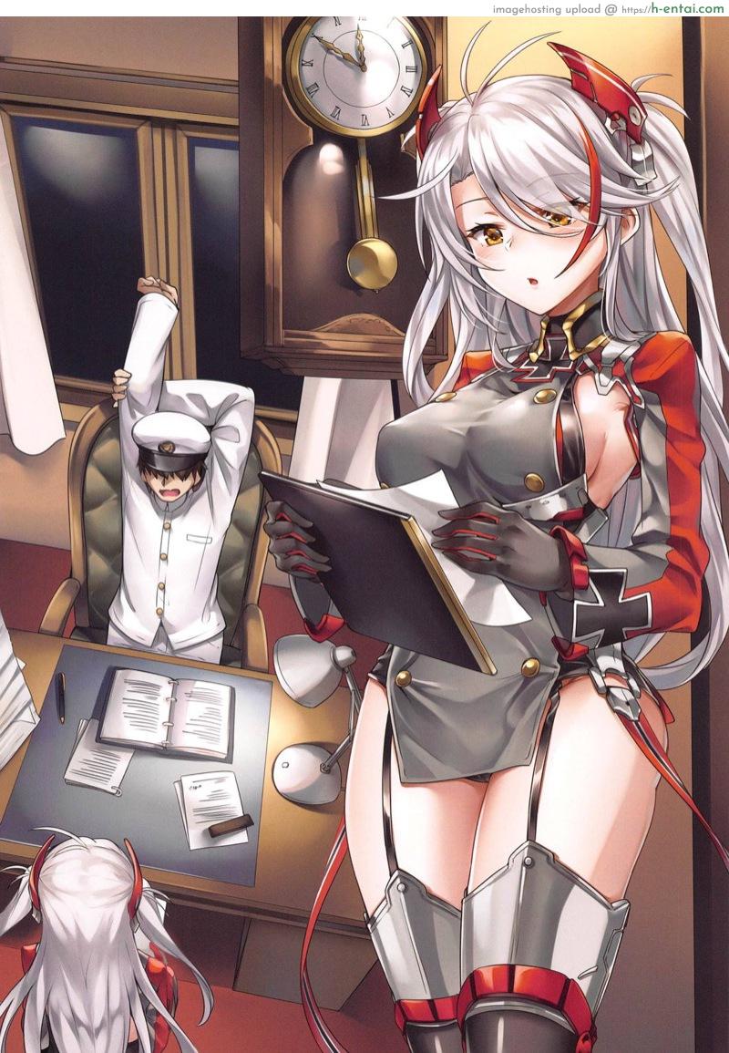 อ่านโดจิน เรือเลขาพรินซ์ออยเกนกับกิจกรรมทางเพศ (COMIC1☆15) [KS’ Works (KS)] Hishokan Prinz Eugen to Sugosu Seikatsu (Azur Lane) หน้า 3