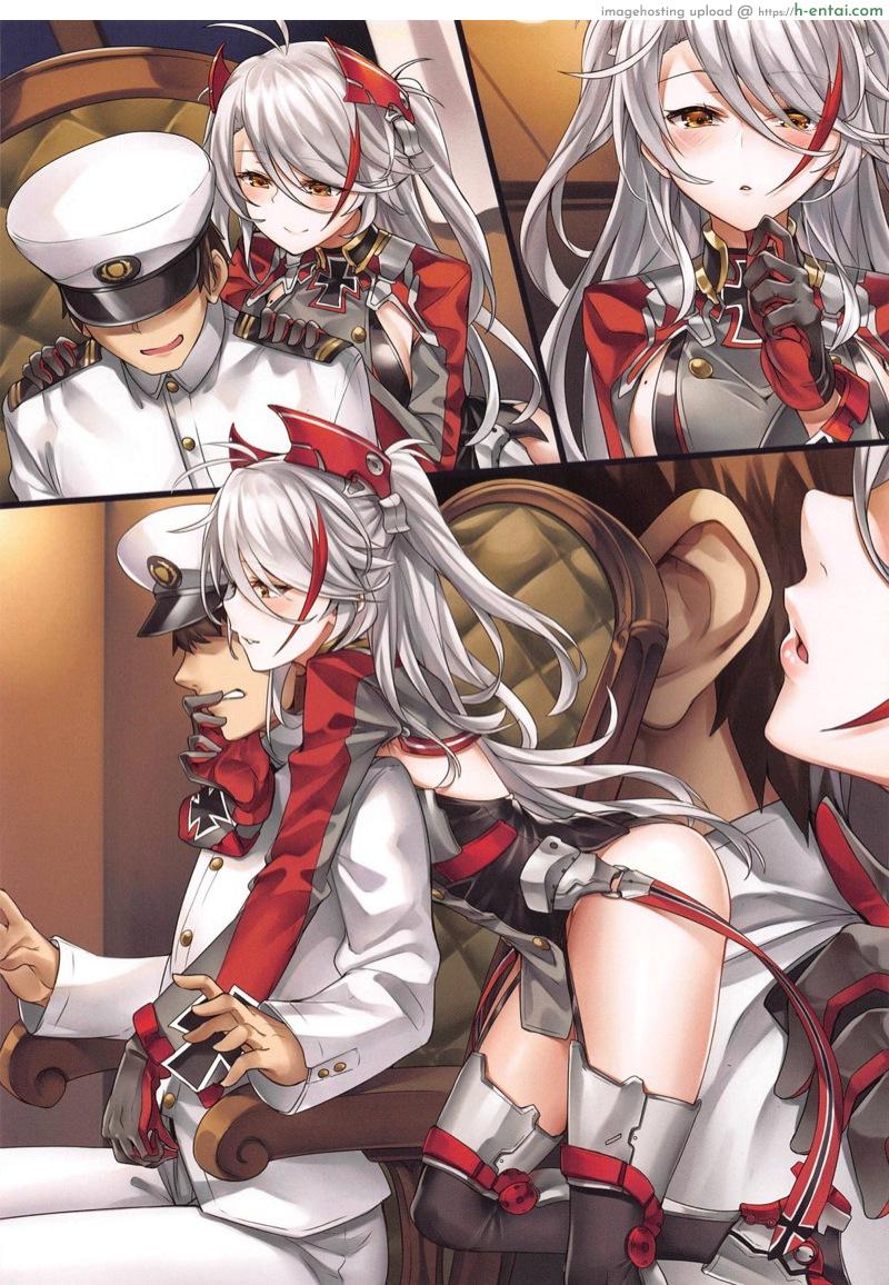 อ่านโดจิน เรือเลขาพรินซ์ออยเกนกับกิจกรรมทางเพศ (COMIC1☆15) [KS’ Works (KS)] Hishokan Prinz Eugen to Sugosu Seikatsu (Azur Lane) หน้า 4