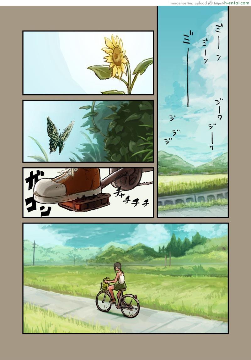 อ่านโดจิน เพื่อนเล่นตอนสาวน้อย เล่นเพื่อนตอนโต [Hamemie-tei (Sokumaru)] Natsuyasumi! Osananajimi to Asedaku Sex – Sweaty sex with a childhood friend หน้า 2