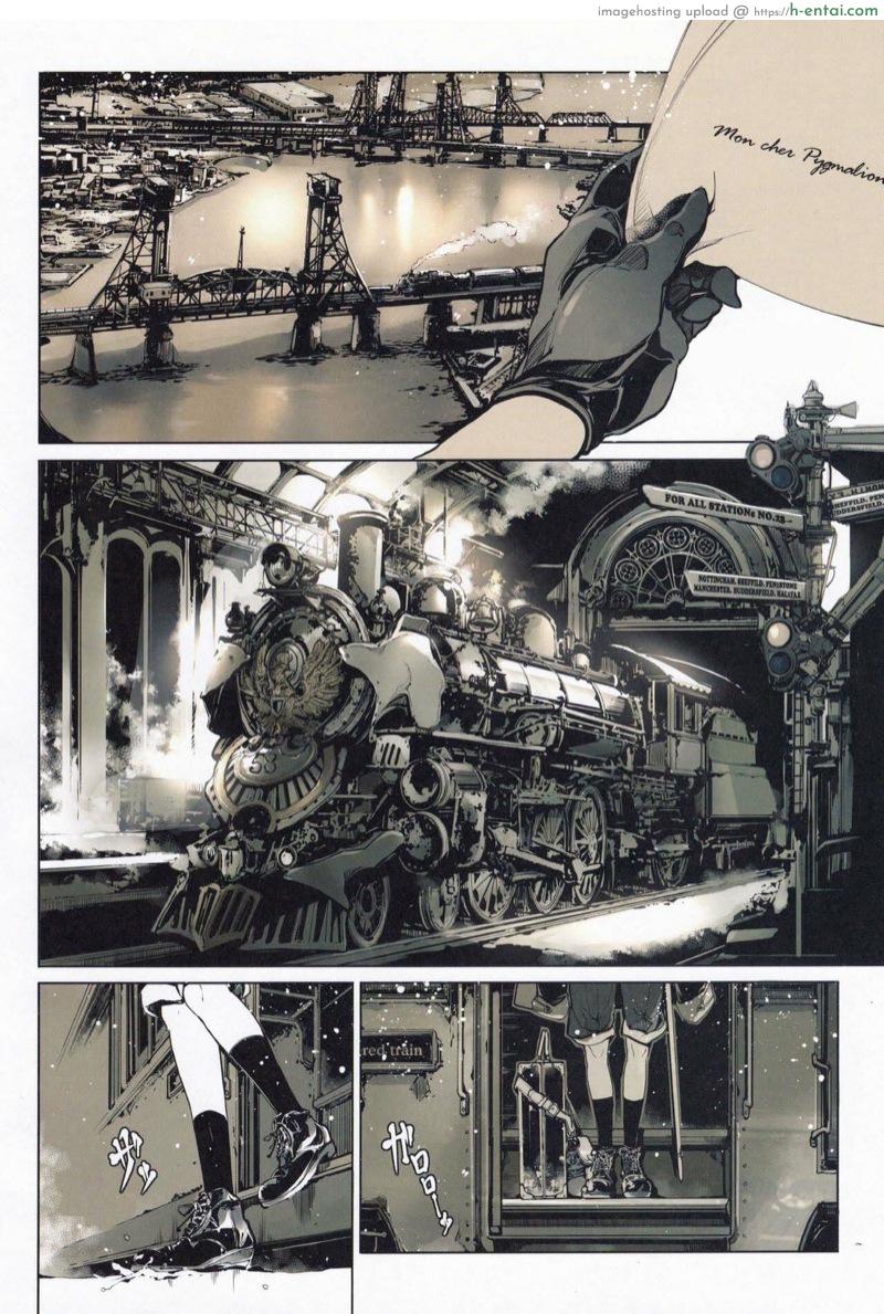 อ่านโดจิน ตำนานรักพิกเมเลียน (C97) [70 Nenshiki Yuukyuu Kikan (Ohagi-san)] Coppélia Brothel หน้า 2