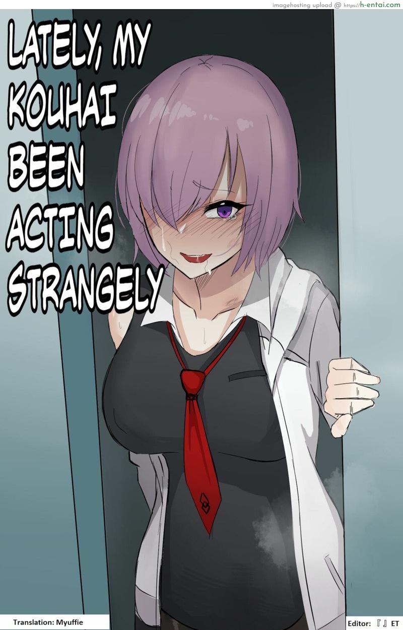 สะกดให้รัก แล้วมัดด้วยคลิป [ChiHel] 최근 후배의 상태가 이상하다 | Lately, My Kohai Been Acting Very Strangely (Fate/Grand Order)