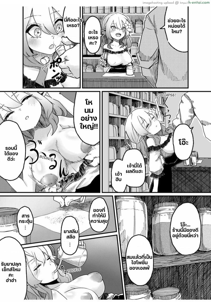 อ่านโดจิน เอลฟ์ผู้น่าสงสาร 2 [Beauty Salon B & S (BS3)] Elf o Okasu Hon 2 | A Book About Raping an Elf 2 หน้า 4