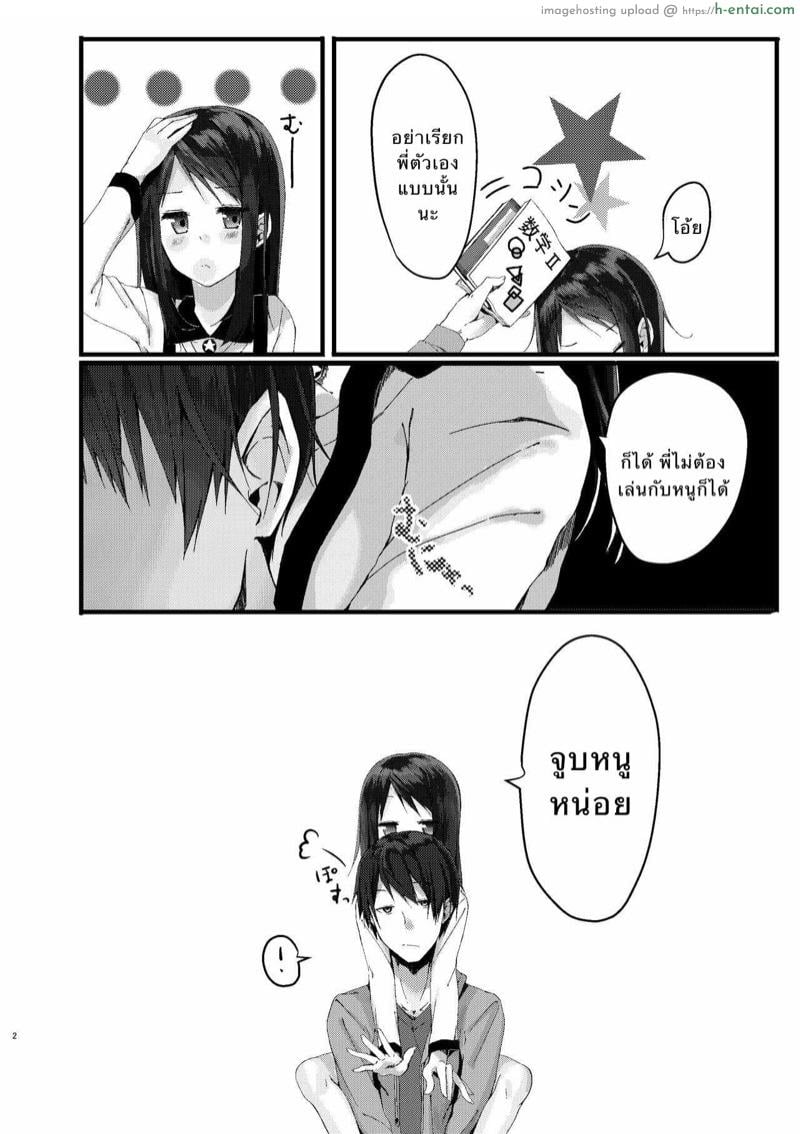 อ่านโดจิน พี่ชายที่รัก 1 [Aihana (Honnryou Hanaru)] Nitamonodoosi Sousyuuhenn Ch.1 หน้า 2