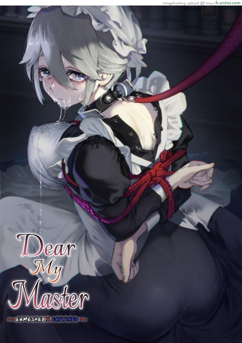 อ่านโดจิน สาวเมดสุดสวยที่ต้องเจอเรื่องแย่ๆ จนไม่มันแย่แล้ว [Yuuki Saien (Kahmasu)] Dear My Master Enmeshed x Entwined หน้า 1