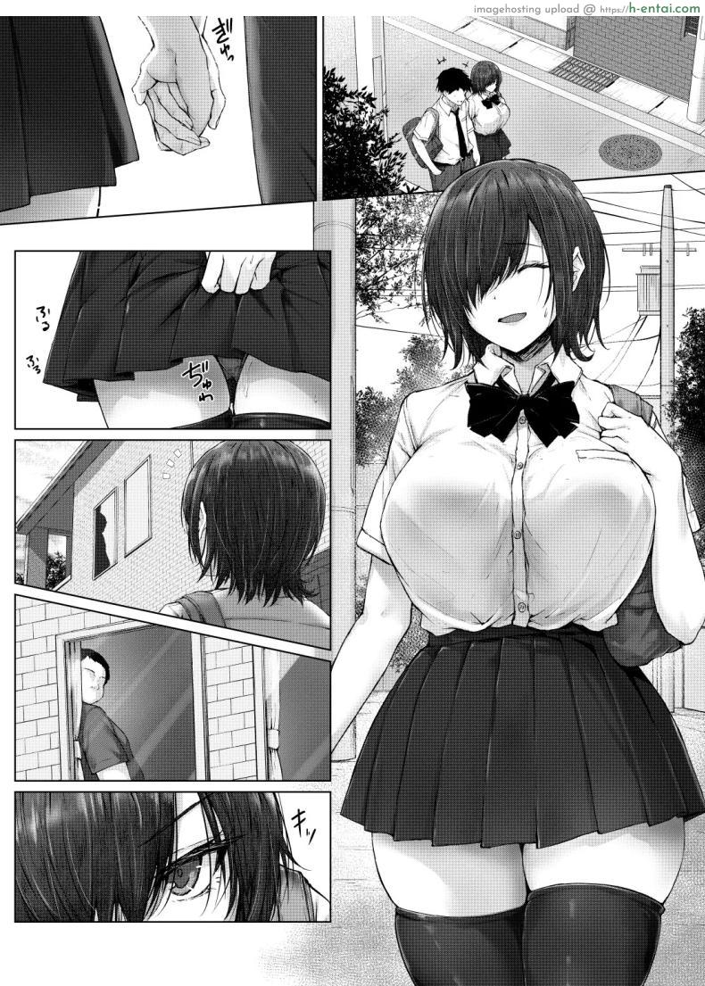 อ่านโดจิน อาคาริที่เปลี่ยนไปเพราะในใจมีแต่ควยลุง [Hachimitsu Joystick (Sui-en)] Kareshi ja Ikenai Kyonyuu Meikko, Dai Kirai na Oji-san no Sei Kaihatsu Massage ni Ochiru หน้า 2