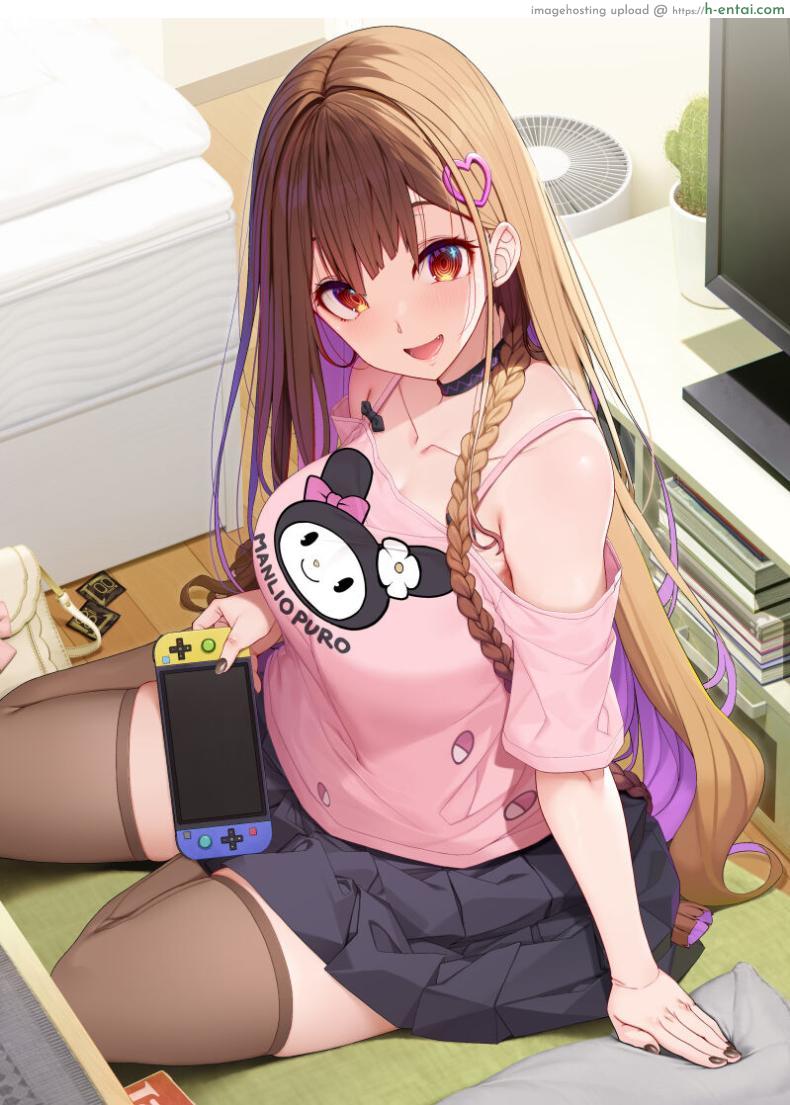 อ่านโดจิน ยัยสาวติดเกมพารู้จักความเสียวในห้องเธอ [Kirintei (Kirin Kakeru)] Jiraikei Joshi wa Ie Totsu shite game Shinagara H mo Shitai Landmine Girl Wants to Hang Out at Home Playing Games while also Having Sex หน้า 2