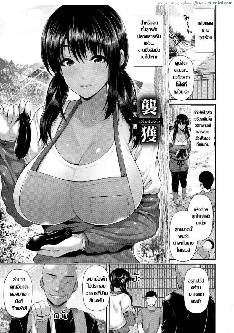 คุณนายสาวปลูกผักปลอดสารพิษลูกมะระกระหน่ำหัวใจ [Toba Yuga] Shukaku -Wakazuma Tsumi-