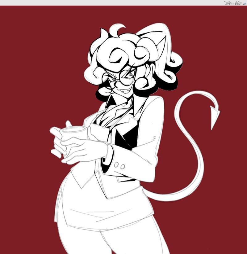 อ่านโดจิน ความฝันหลังนรกพร้อมฮาเร็มปีศาจสาวสุดเอ็ก [Nisego] Helltaker Fanart Madness หน้า 2