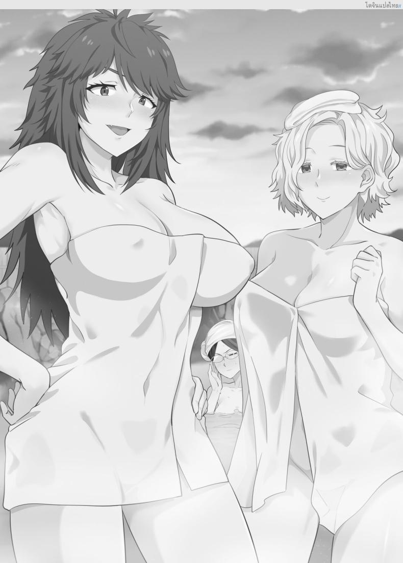 อ่านโดจิน ได้สนุกกับเพื่อนสาวทั้งสามใน ทริปบ่อน้ำพุร้อน [Nikoushikou (Nekosaki Aoi)] Going On A Hotspring Trip With Tomos Mom And Her Friends! (Tomo-chan wa Onnanoko!) หน้า 2